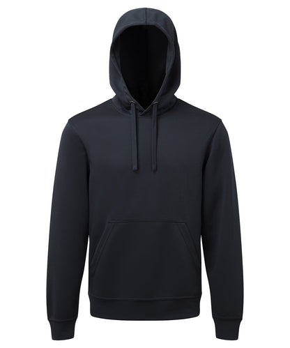 Tryck din logga på Hoodies från TriDri - Anpassa TriDri - Spun Dyed Huvtröja i färgen Marinblå för företag, föreningar och privatpersoner