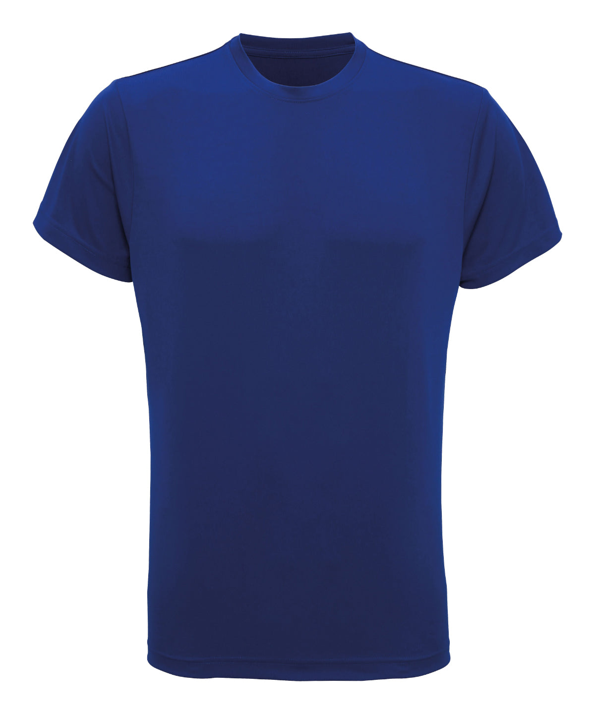 Tryck din logga på T-shirts från TriDri - Anpassa TriDri t-shirt med återvunnen prestanda i färgen Royal för företag, föreningar och privatpersoner