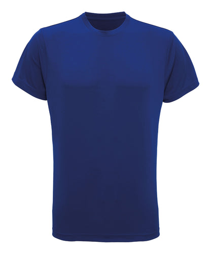 Tryck din logga på T-shirts från TriDri - Anpassa TriDri t-shirt med återvunnen prestanda i färgen Royal för företag, föreningar och privatpersoner