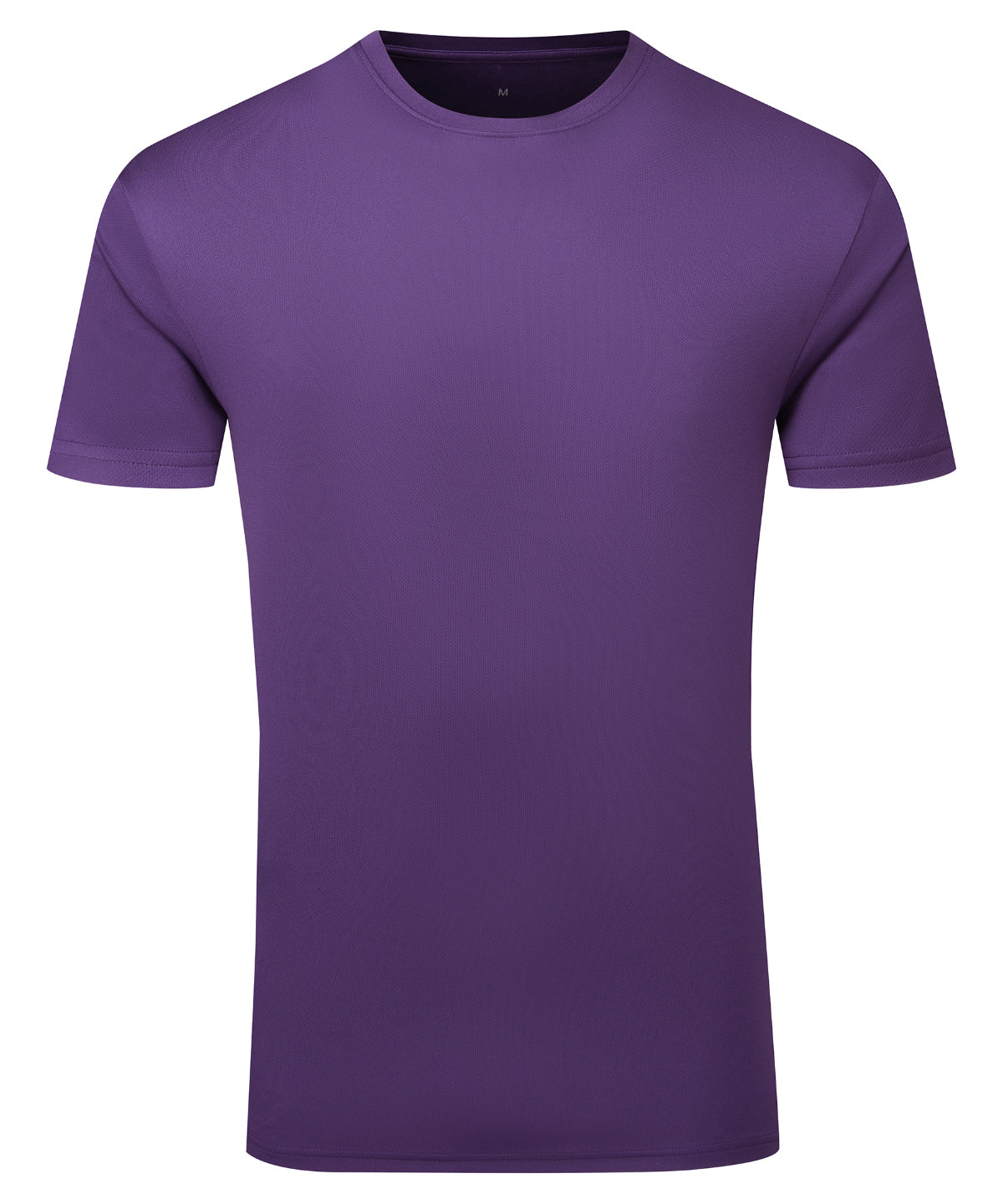 Tryck din logga på T-shirts från TriDri - Anpassa TriDri texturerad återvunnen t-shirt i färgen Mellanlila för företag, föreningar och privatpersoner