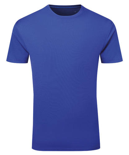 Tryck din logga på T-shirts från TriDri - Anpassa TriDri texturerad återvunnen t-shirt i färgen Royal för företag, föreningar och privatpersoner