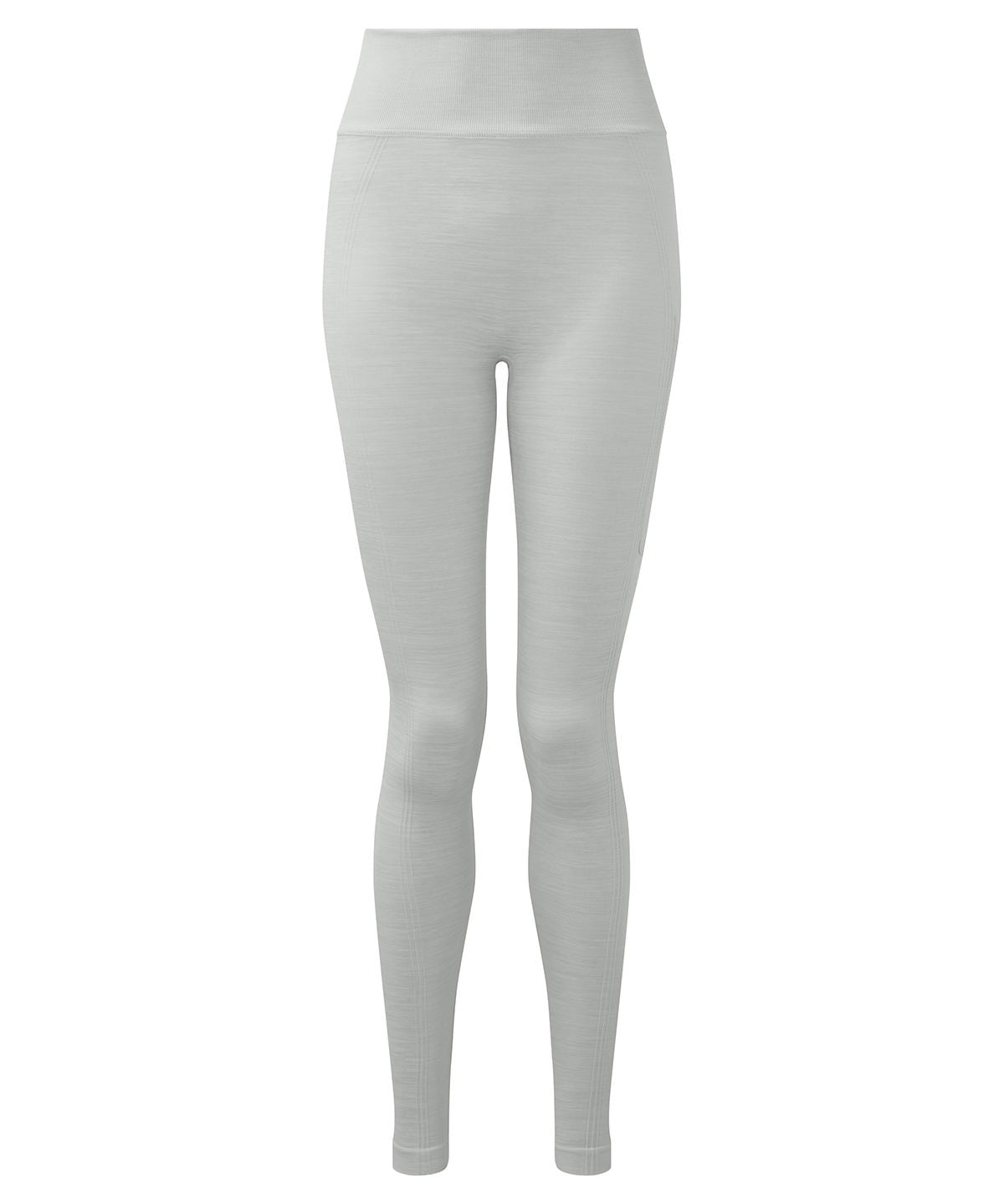 Tryck din logga på Leggings från TriDri - Anpassa Dam TriDri återvunnet sömlöst 3D fit multisport flex leggings i färgen Ljusgrå för företag, föreningar och privatpersoner