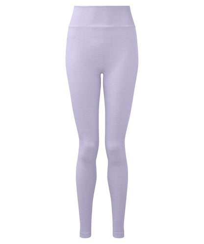 Tryck din logga på Leggings från TriDri - Anpassa Dam TriDri återvunnet sömlöst 3D fit multisport flex leggings i färgen Ljus lila för företag, föreningar och privatpersoner