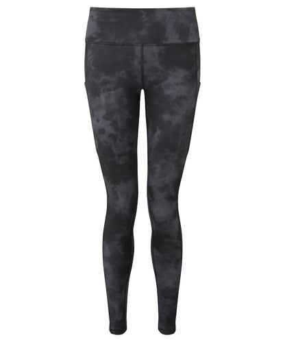 Tryck din logga på Leggings från TriDri - Anpassa Dam TriDri återvunnen prestanda full längd leggings i färgen Mörkgrå för företag, föreningar och privatpersoner