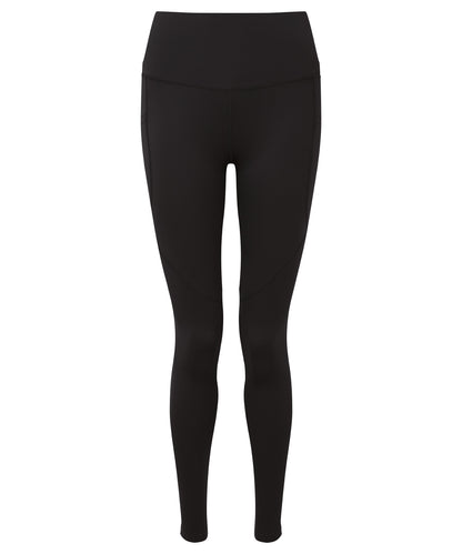 Tryck din logga på Leggings från TriDri - Anpassa Dam TriDri återvunnen prestanda full längd leggings i färgen Svart för företag, föreningar och privatpersoner