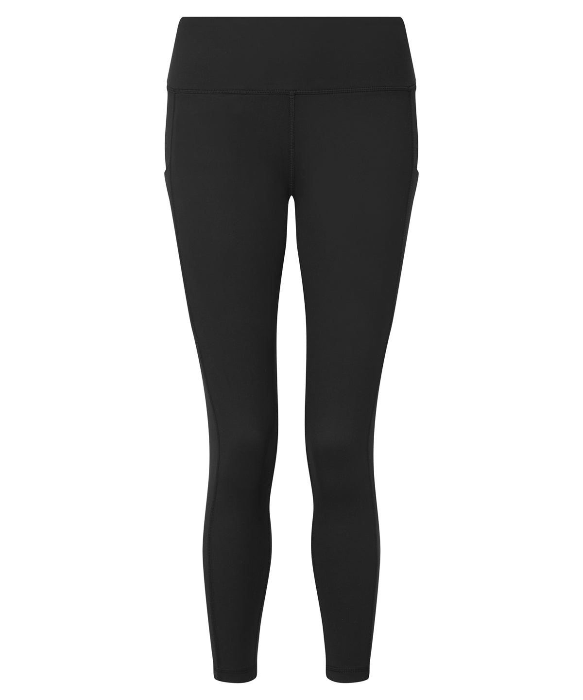 Tryck din logga på Leggings från TriDri - Anpassa Dam TriDri återvunnen prestanda 7/8 leggings i färgen Svart för företag, föreningar och privatpersoner