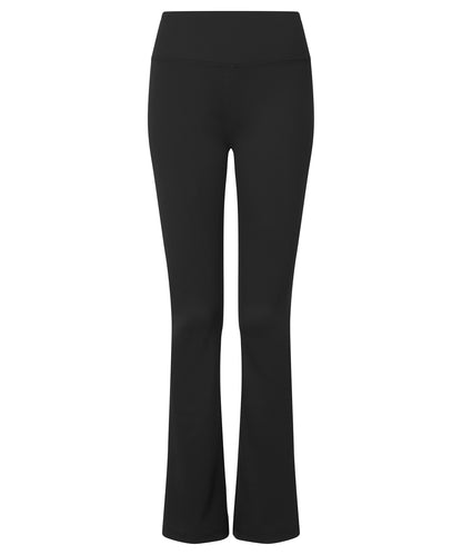 Tryck din logga på Leggings från TriDri - Anpassa Dam TriDri återvunna leggings med flärp i färgen Svart för företag, föreningar och privatpersoner
