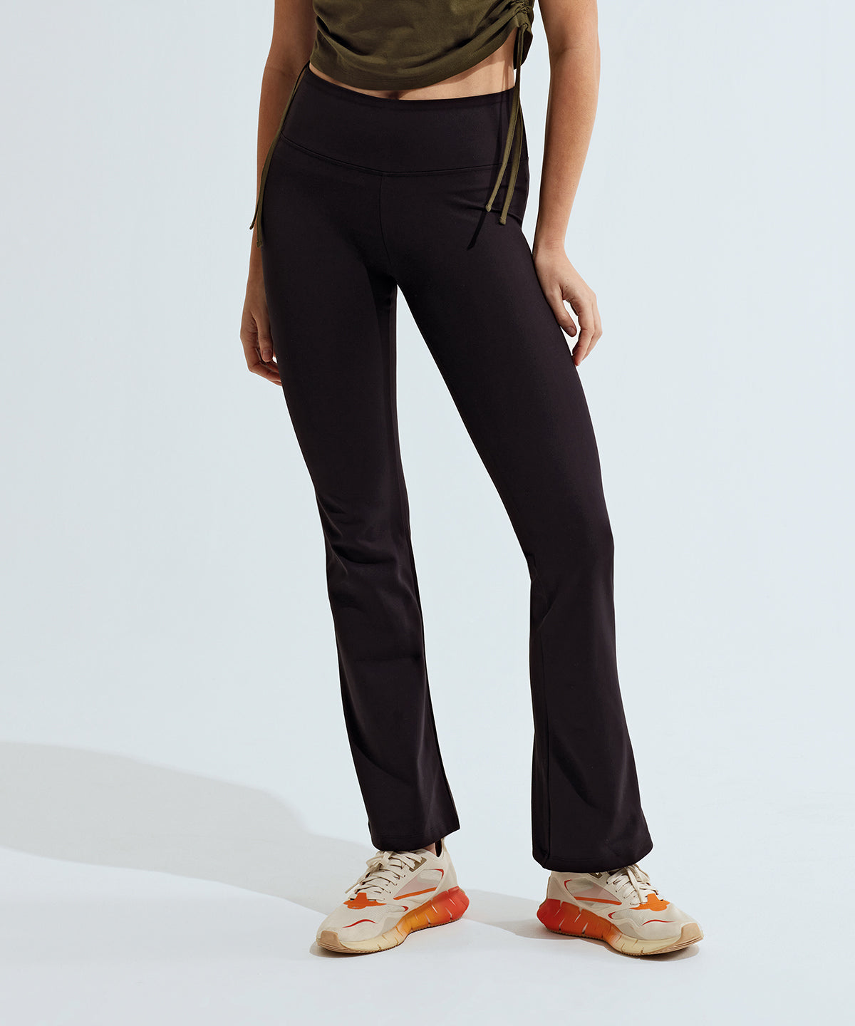 Tryck din logga på Leggings från TriDri - Anpassa Dam TriDri återvunna leggings med flärp i färgen för företag, föreningar och privatpersoner