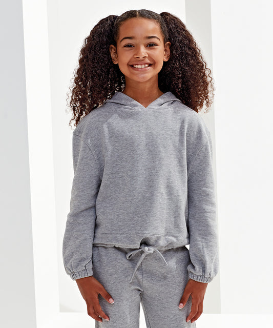 Tryck din logga på Hoodies från TriDri - Anpassa TriDri - Barn Återvunnen Cropped Oversize Hoodie i färgen för företag, föreningar och privatpersoner