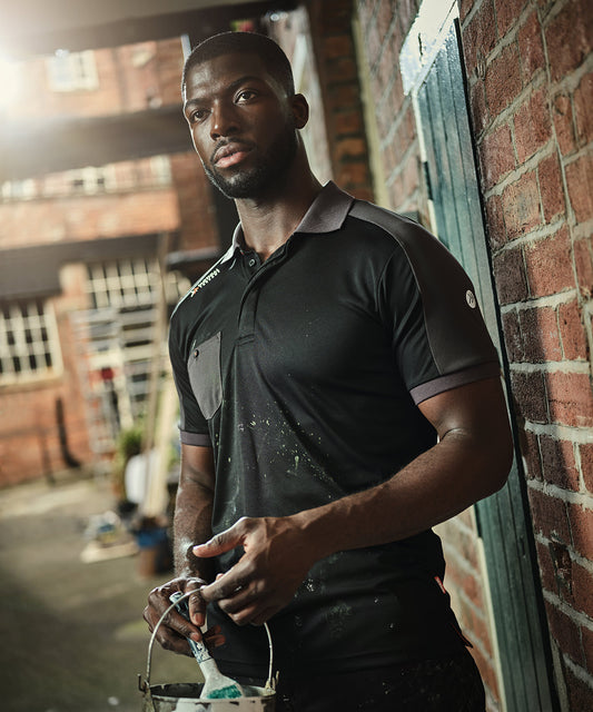 Tryck din logga på Piké från Tactical Threads - Anpassa Tactical Threads Offensive wicking polo i färgen för företag, föreningar och privatpersoner