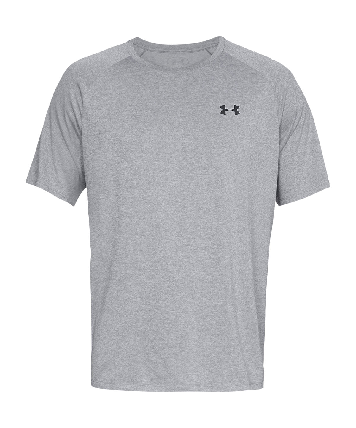Tryck din logga på T-shirts från Under Armour - Anpassa Tech kortärmad i färgen Ljunggrå för företag, föreningar och privatpersoner