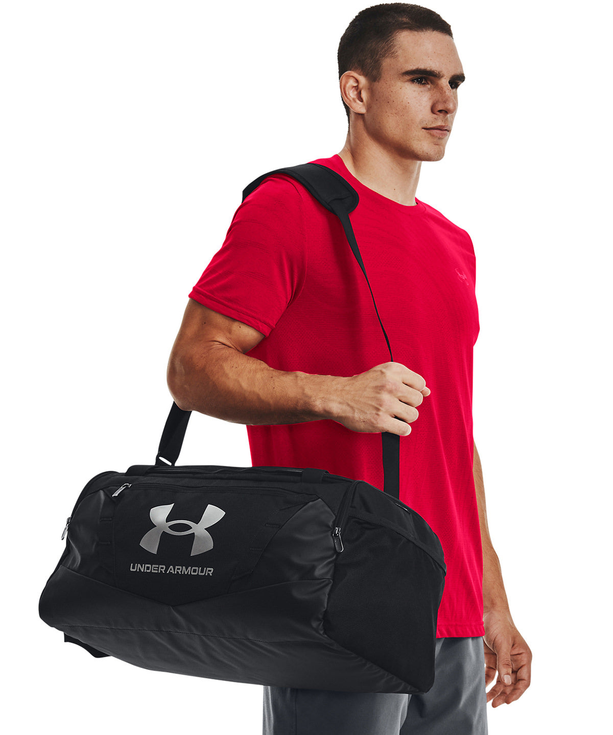 Tryck din logga på Väskor från Under Armour - Anpassa UA Undeniable 5.0 duffel liten i färgen för företag, föreningar och privatpersoner