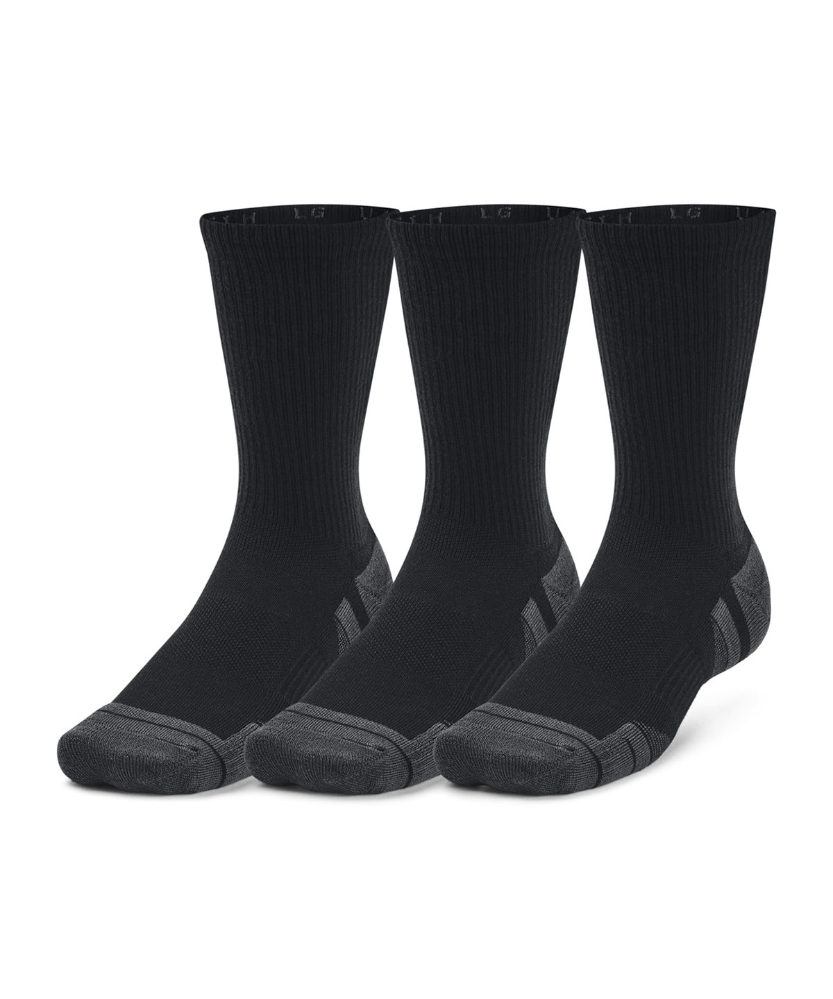 Tryck din logga på Strumpor från Under Armour - Anpassa UA Performance tech 3-pack runda strumpor i färgen för företag, föreningar och privatpersoner