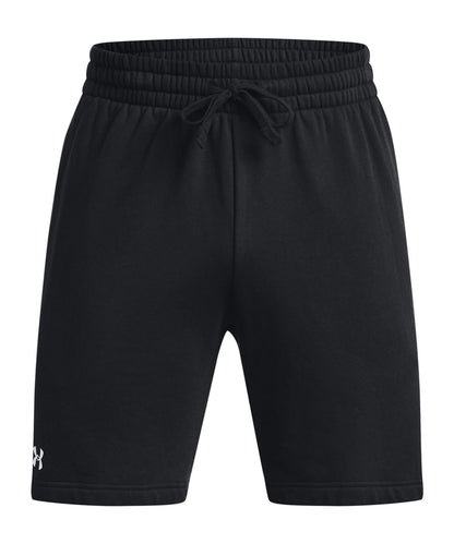 Tryck din logga på Shorts från Under Armour - Anpassa UA Rival fleece shorts i färgen Svart för företag, föreningar och privatpersoner