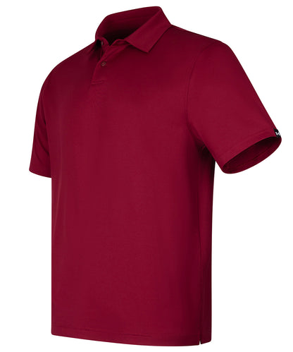 Tryck din logga på Piké från Under Armour Golf - Anpassa UA T2G Polo – LB i färgen Burgundy för företag, föreningar och privatpersoner