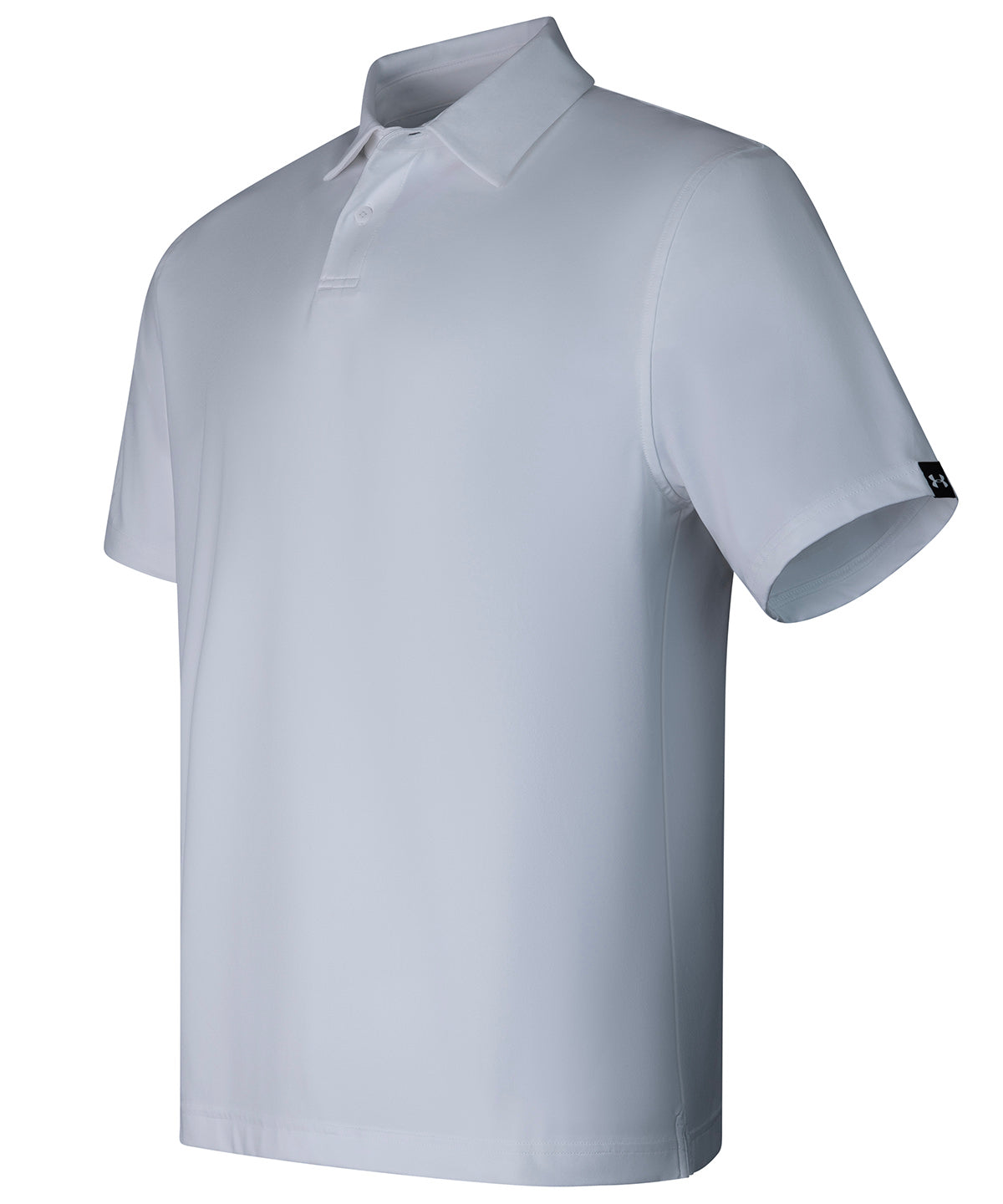 Tryck din logga på Piké från Under Armour Golf - Anpassa UA T2G Polo – LB i färgen Vit för företag, föreningar och privatpersoner