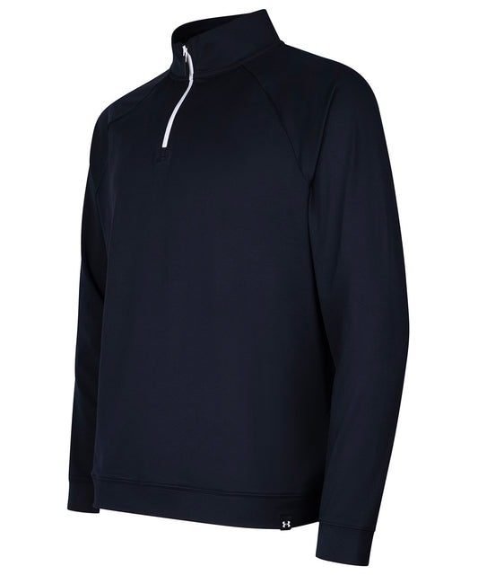 Tryck din logga på Fleece från Under Armour Golf - Anpassa UA mellanlager QZ LB i färgen för företag, föreningar och privatpersoner