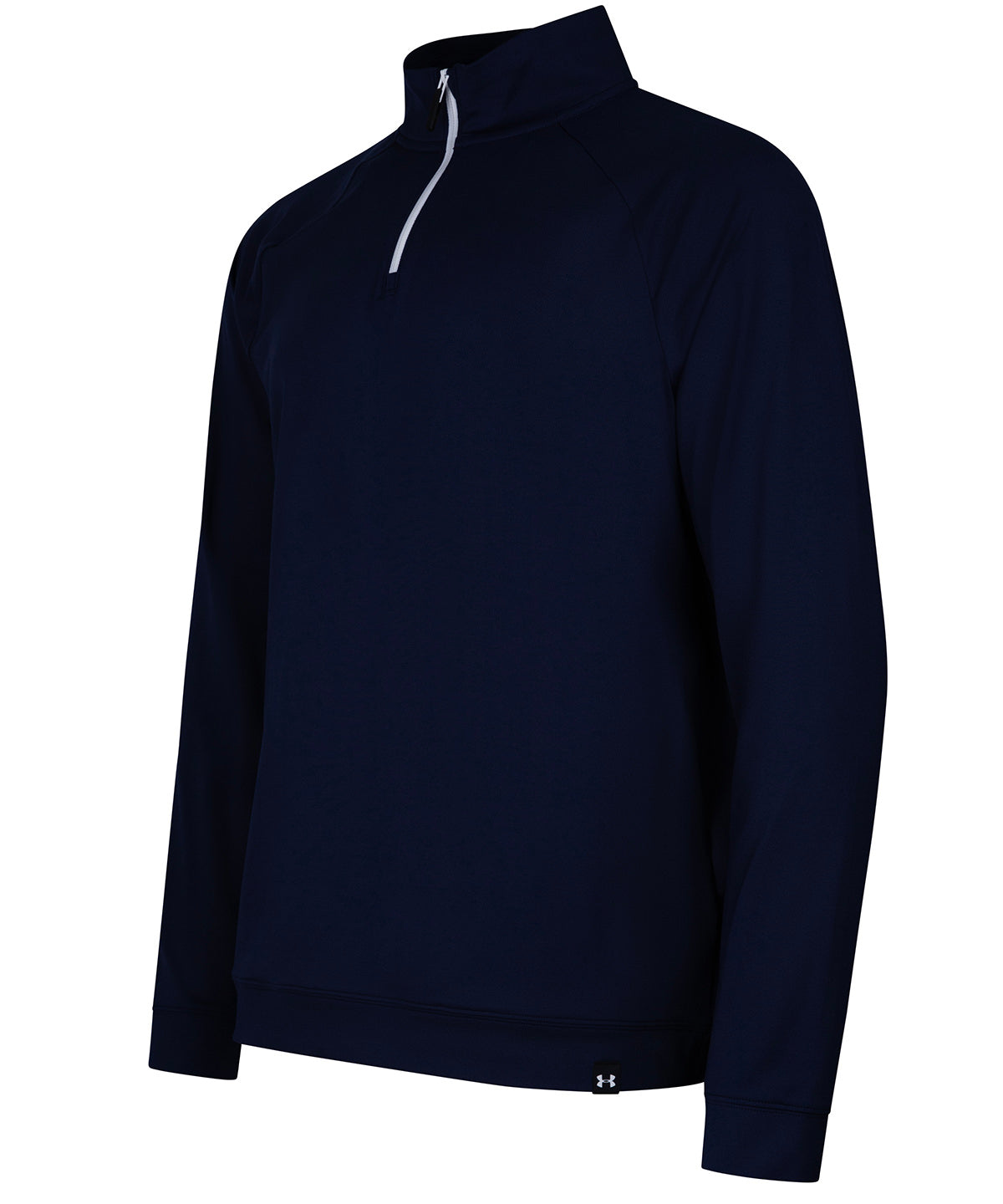 Tryck din logga på Fleece från Under Armour Golf - Anpassa UA storm sweaterfleece QZ LB i färgen Marinblå för företag, föreningar och privatpersoner