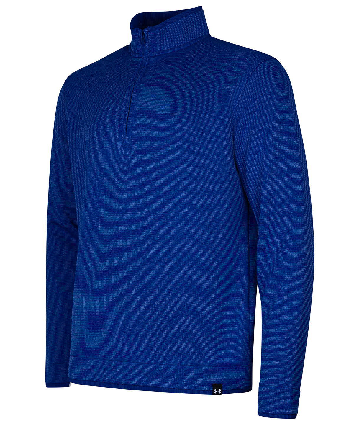 Tryck din logga på Fleece från Under Armour Golf - Anpassa UA storm sweaterfleece QZ LB i färgen Royal för företag, föreningar och privatpersoner