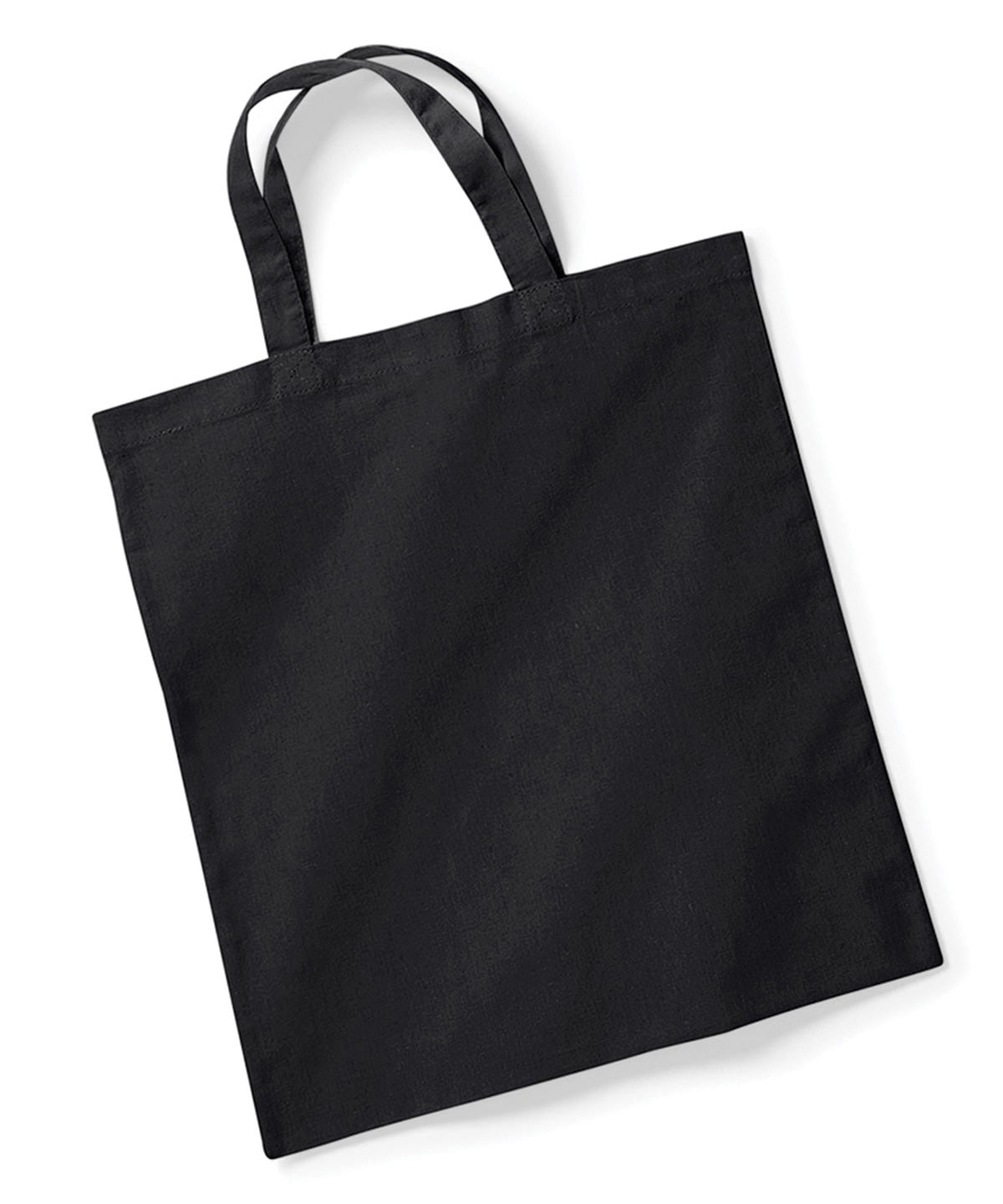 Tryck din logga på Väskor från Westford Mill - Anpassa Bag for Life - Short Handles i färgen för företag, föreningar och privatpersoner