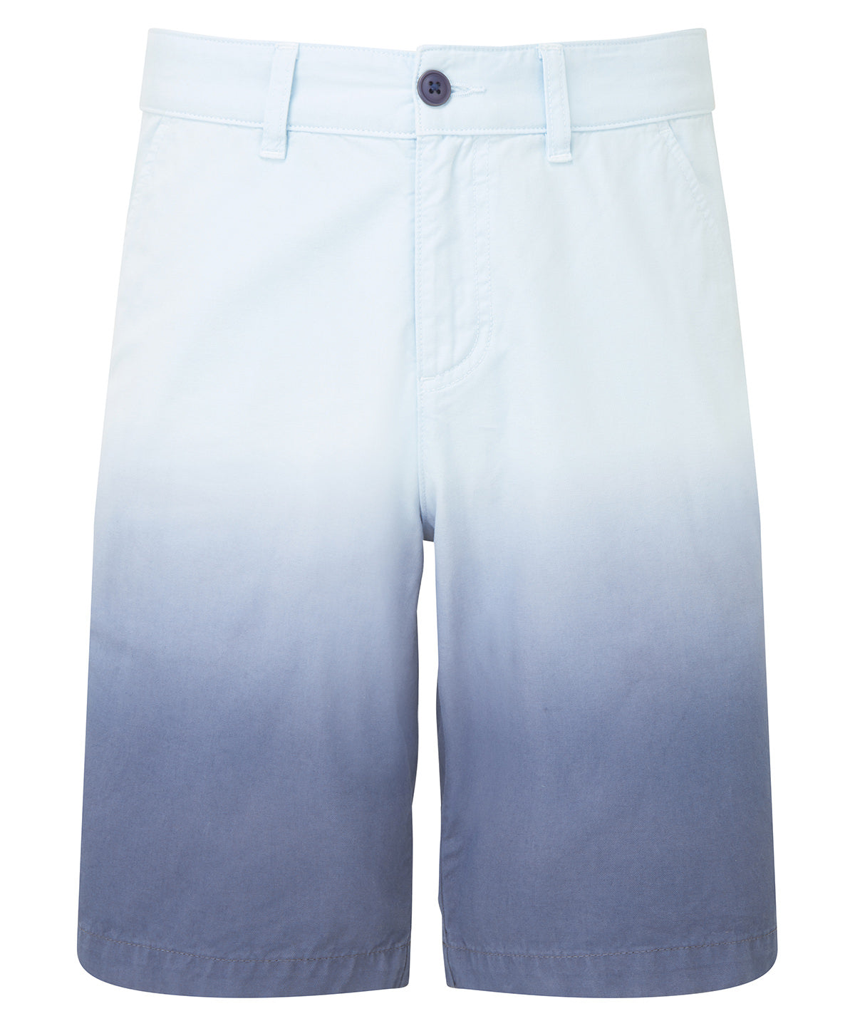 Tryck din logga på Shorts från Wombat - Anpassa Dip-dye shorts för herrar i färgen Ljusblå för företag, föreningar och privatpersoner