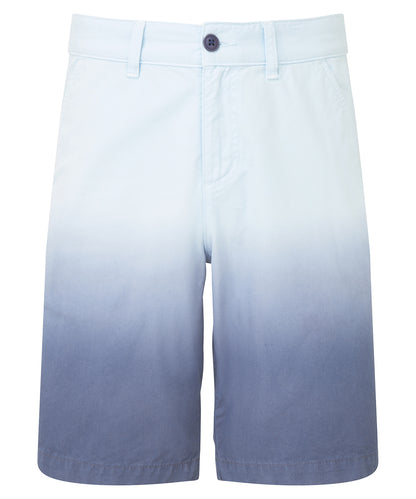 Tryck din logga på Shorts från Wombat - Anpassa Dip-dye shorts för herrar i färgen Ljusblå för företag, föreningar och privatpersoner