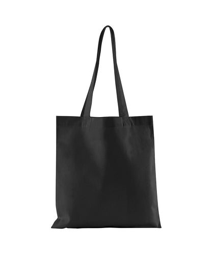 Tryck din logga på Väskor från Westford Mill - Anpassa EarthAware Organic Bag for Life i färgen Svart One Size för företag, föreningar och privatpersoner