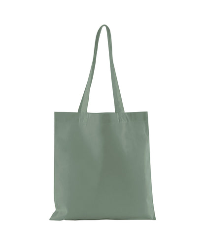 Tryck din logga på Väskor från Westford Mill - Anpassa EarthAware Organic Bag for Life i färgen Mint One Size för företag, föreningar och privatpersoner
