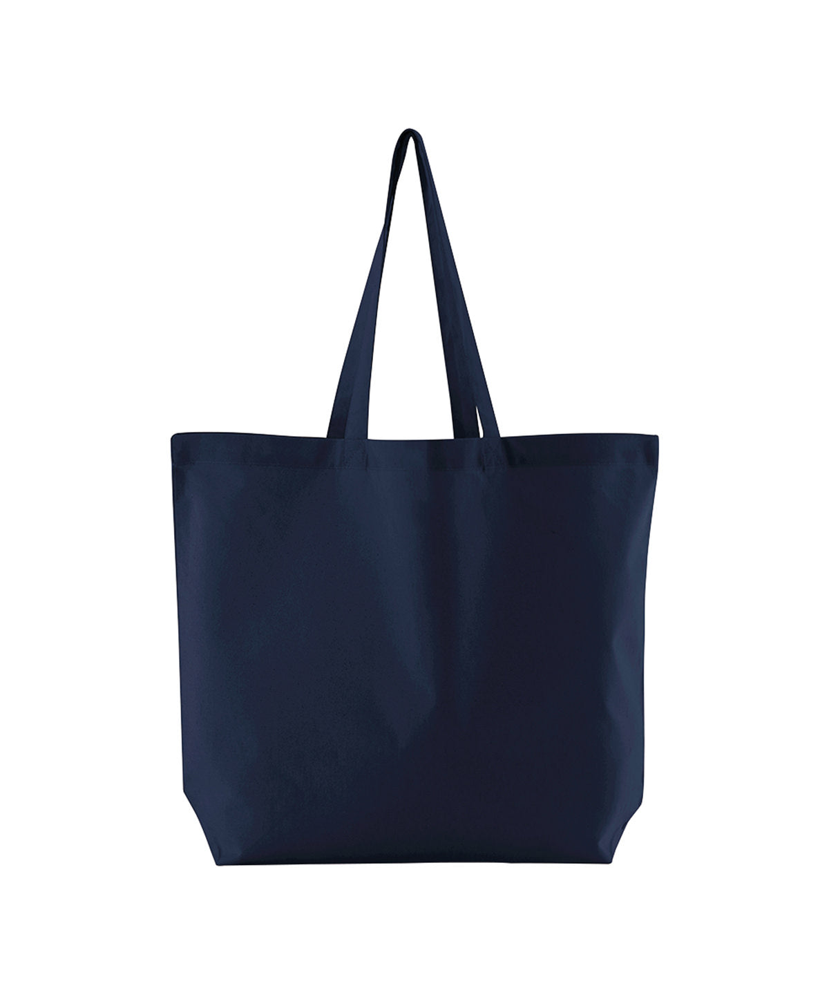 Tryck din logga på Väskor från Westford Mill - Anpassa EarthAware Organic Maxi Bag for Life i färgen Marinblå One Size för företag, föreningar och privatpersoner