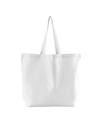 Tryck din logga på Väskor från Westford Mill - Anpassa EarthAware Organic Maxi Bag for Life i färgen Vit One Size för företag, föreningar och privatpersoner