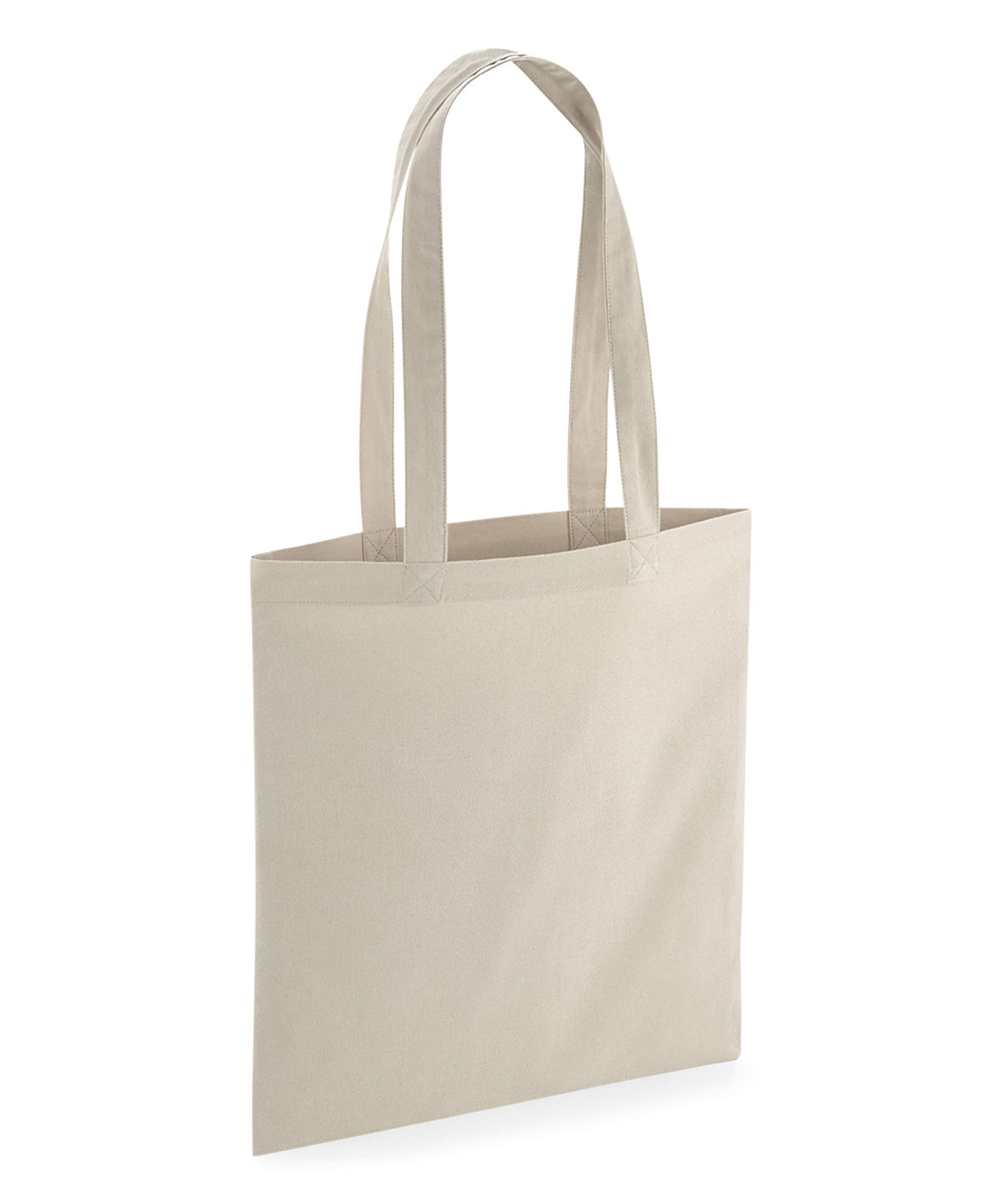 Tryck din logga på Väskor från Westford Mill - Anpassa EarthAware Organic Bag for Life i färgen Ljusgrå One Size för företag, föreningar och privatpersoner