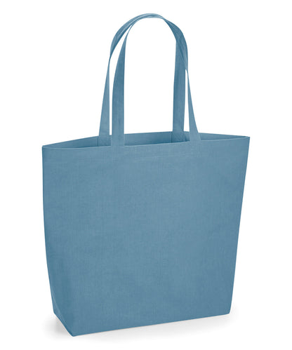 Tryck din logga på Väskor från Westford Mill - Anpassa EarthAware Organic Bag for Life Maxi i färgen Mellanblå One Size för företag, föreningar och privatpersoner