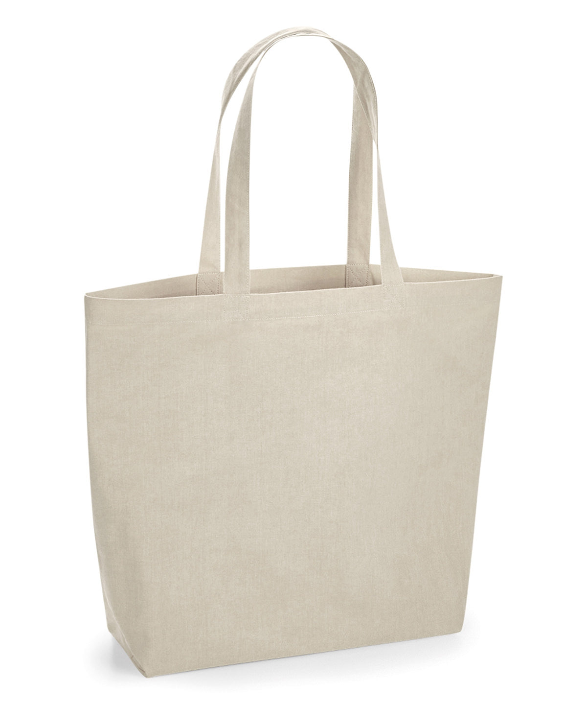 Tryck din logga på Väskor från Westford Mill - Anpassa EarthAware Organic Bag for Life Maxi i färgen Ljusgrå One Size för företag, föreningar och privatpersoner
