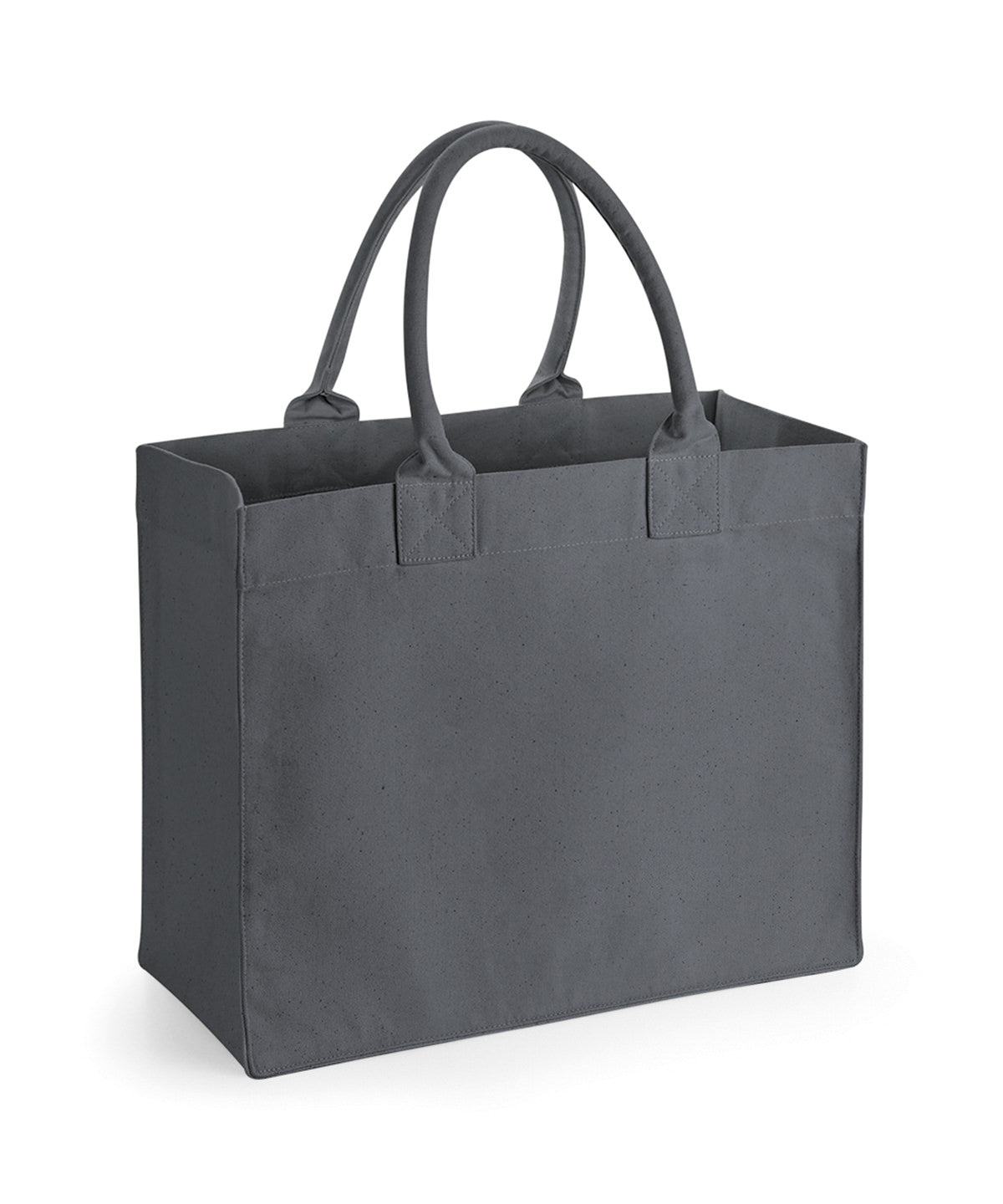 Tryck din logga på Väskor från Westford Mill - Anpassa Resort Canvas Tote i färgen Mörkgrå One Size för företag, föreningar och privatpersoner