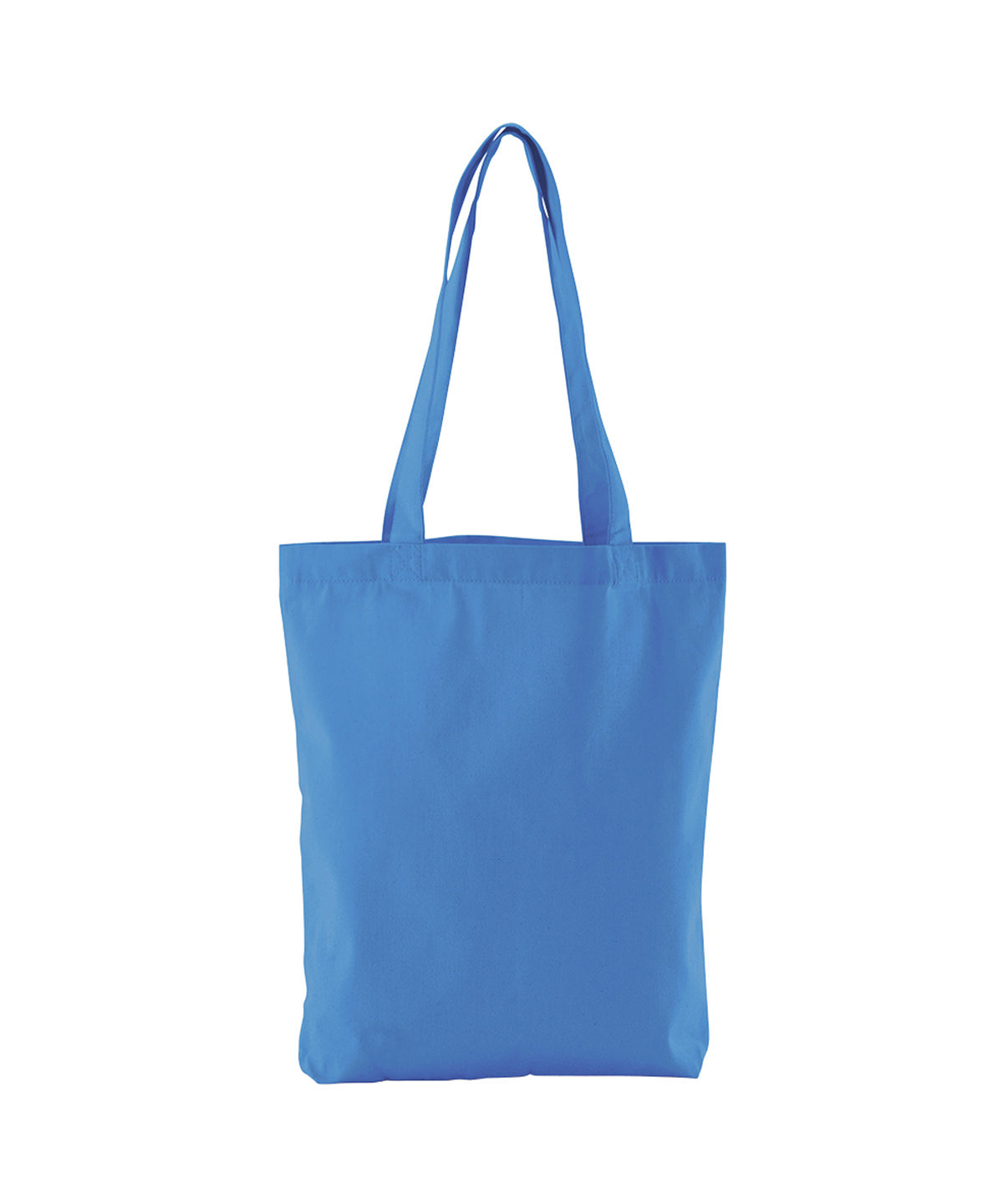 Tryck din logga på Väskor från Westford Mill - Anpassa Westford Mill - EarthAware Organic Twill Tote i färgen Ljusblå One Size för företag, föreningar och privatpersoner