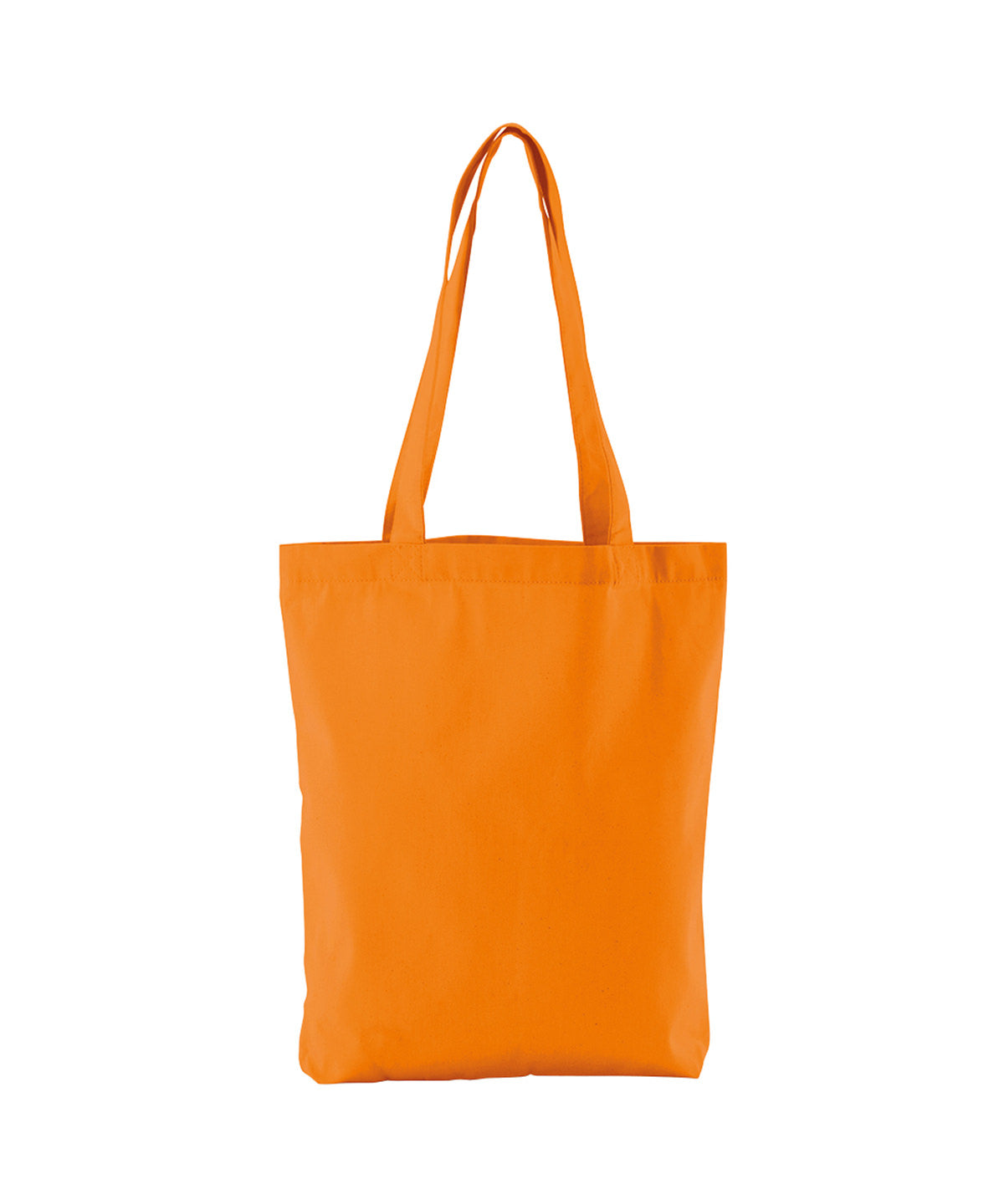 Tryck din logga på Väskor från Westford Mill - Anpassa Westford Mill - EarthAware Organic Twill Tote i färgen Mellan Orange One Size för företag, föreningar och privatpersoner