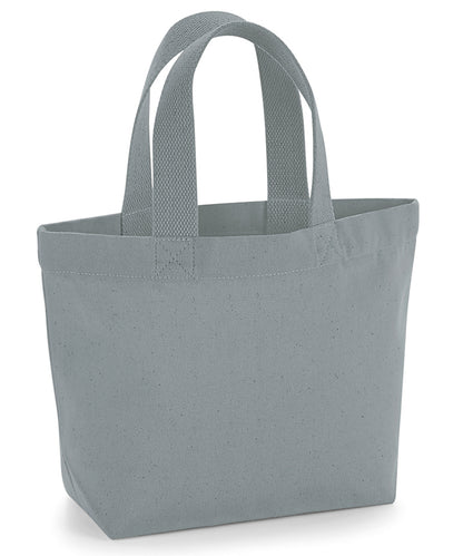Tryck din logga på Väskor från Westford Mill - Anpassa EarthAware Organic Marine Tote Mini i färgen Ljusgrå One Size för företag, föreningar och privatpersoner