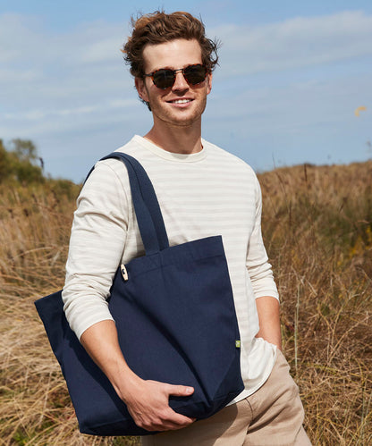Tryck din logga på Väskor från Westford Mill - Anpassa EarthAware Organic Marine Tote i färgen för företag, föreningar och privatpersoner