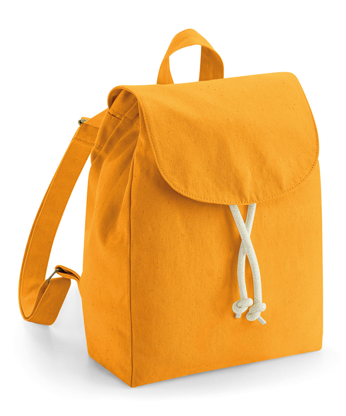 Tryck din logga på Väskor från Westford Mill - Anpassa EarthAware ekologisk mini ryggsäck i färgen Mellan Orange One Size för företag, föreningar och privatpersoner