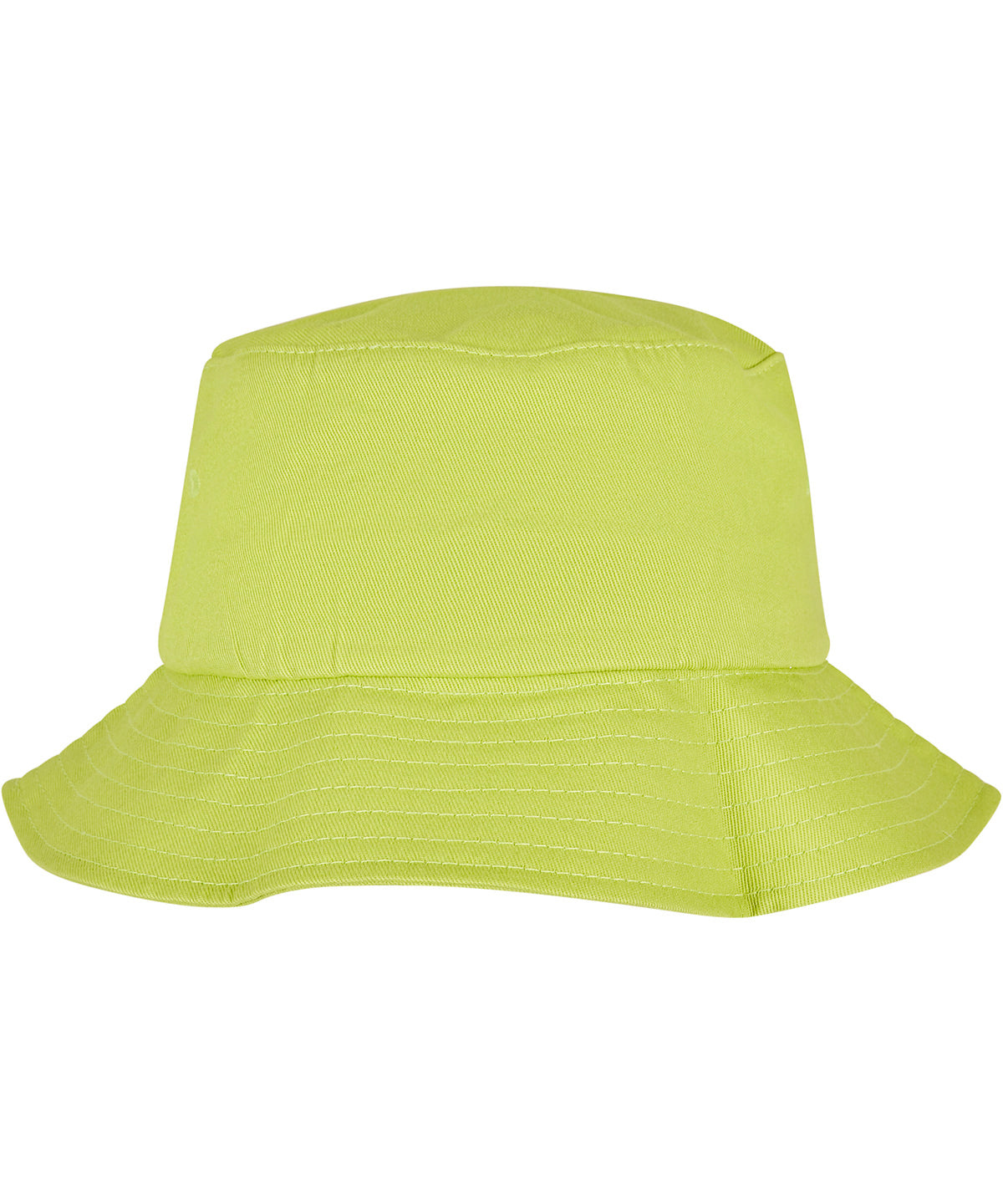 Tryck din logga på Hattar från Flexfit by Yupoong - Anpassa Flexfit bucket hat i bomullstwill i färgen Lime One Size för företag, föreningar och privatpersoner