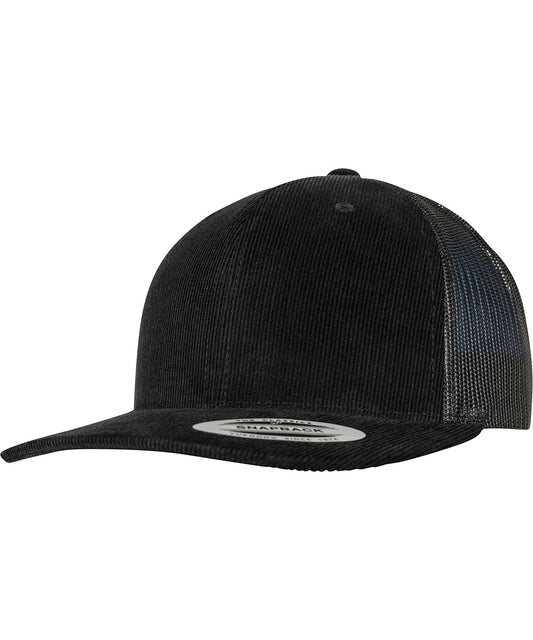 Tryck din logga på Kepsar från Flexfit by Yupoong - Anpassa Retro trucker i manchester i färgen för företag, föreningar och privatpersoner