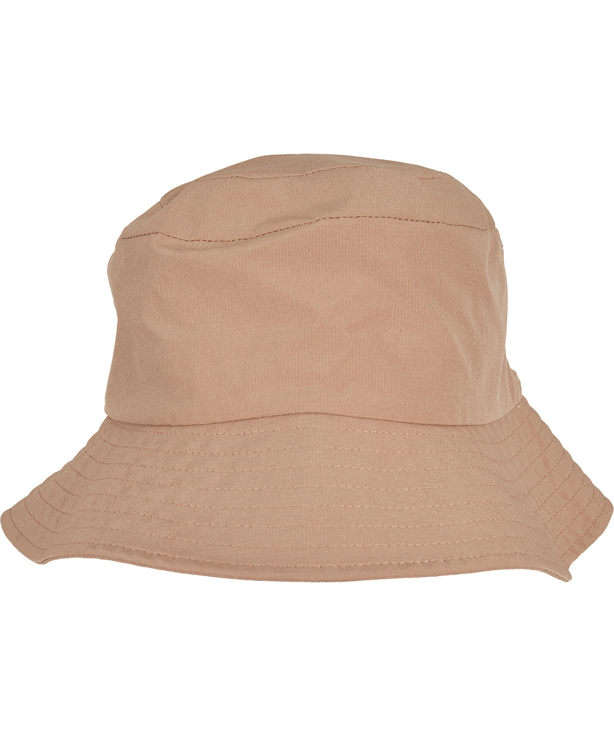 Tryck din logga på Hattar från Flexfit by Yupoong - Anpassa Hatt med elastisk justering Bucket i färgen Beige One Size för företag, föreningar och privatpersoner