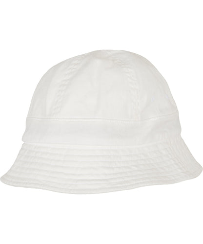 Tryck din logga på Hattar från Flexfit by Yupoong - Anpassa Eco tvätt flexfit ingen topp tennis hatt i färgen Vit One Size för företag, föreningar och privatpersoner