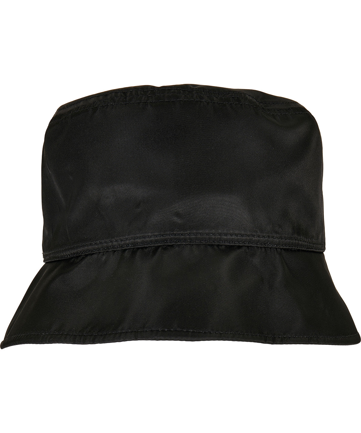 Tryck din logga på Hattar från Flexfit by Yupoong - Anpassa Nylon sherpa bucket hat i färgen Svart One Size för företag, föreningar och privatpersoner