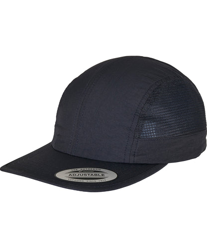 Tryck din logga på Kepsar från Flexfit by Yupoong - Anpassa Snapback i nylon i färgen Marinblå One Size för företag, föreningar och privatpersoner