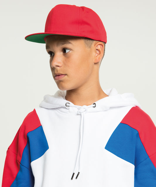 Tryck din logga på Kepsar från Flexfit by Yupoong - Anpassa YP - Pro-style twill snapback keps för ungdomar i färgen för företag, föreningar och privatpersoner
